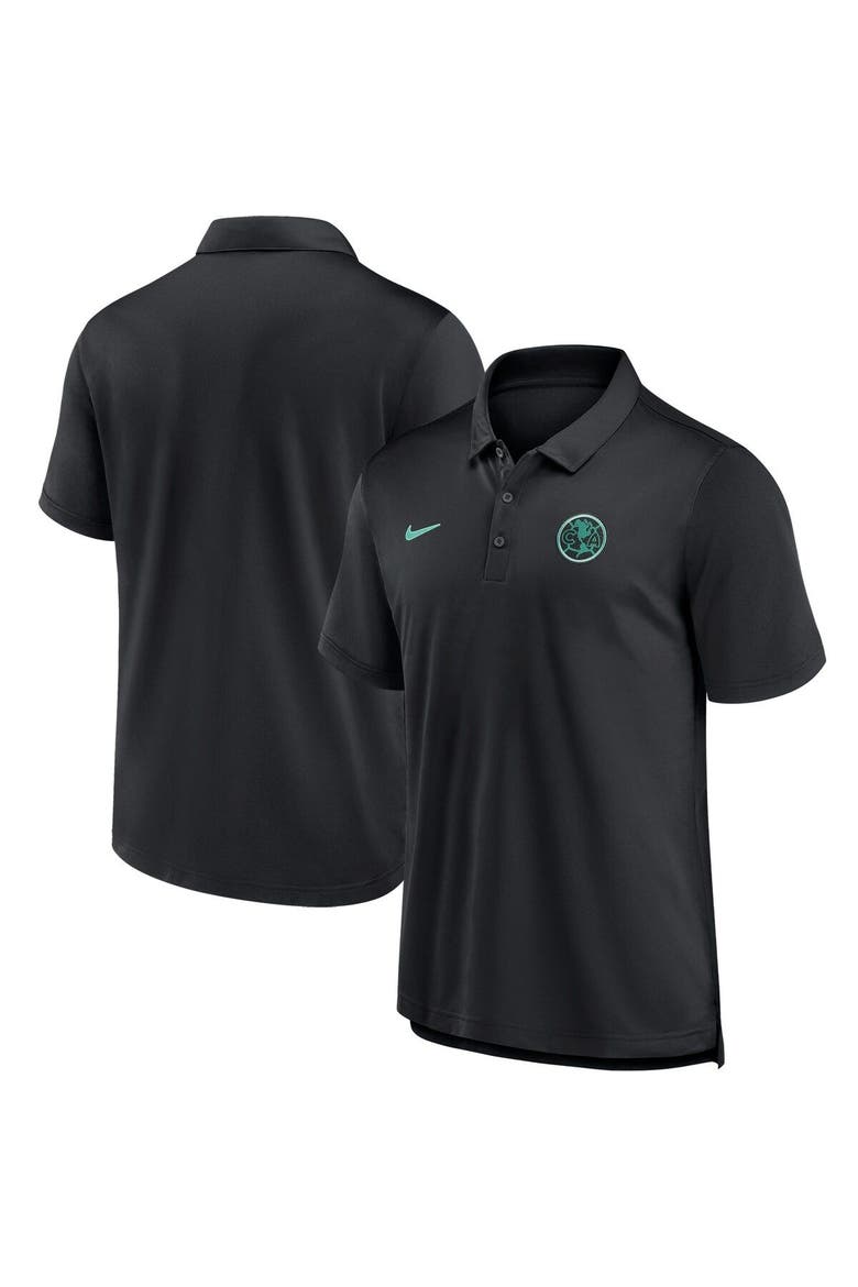 Men's Nike Black Club America Slim 2.0 Polo, Main, color, Black