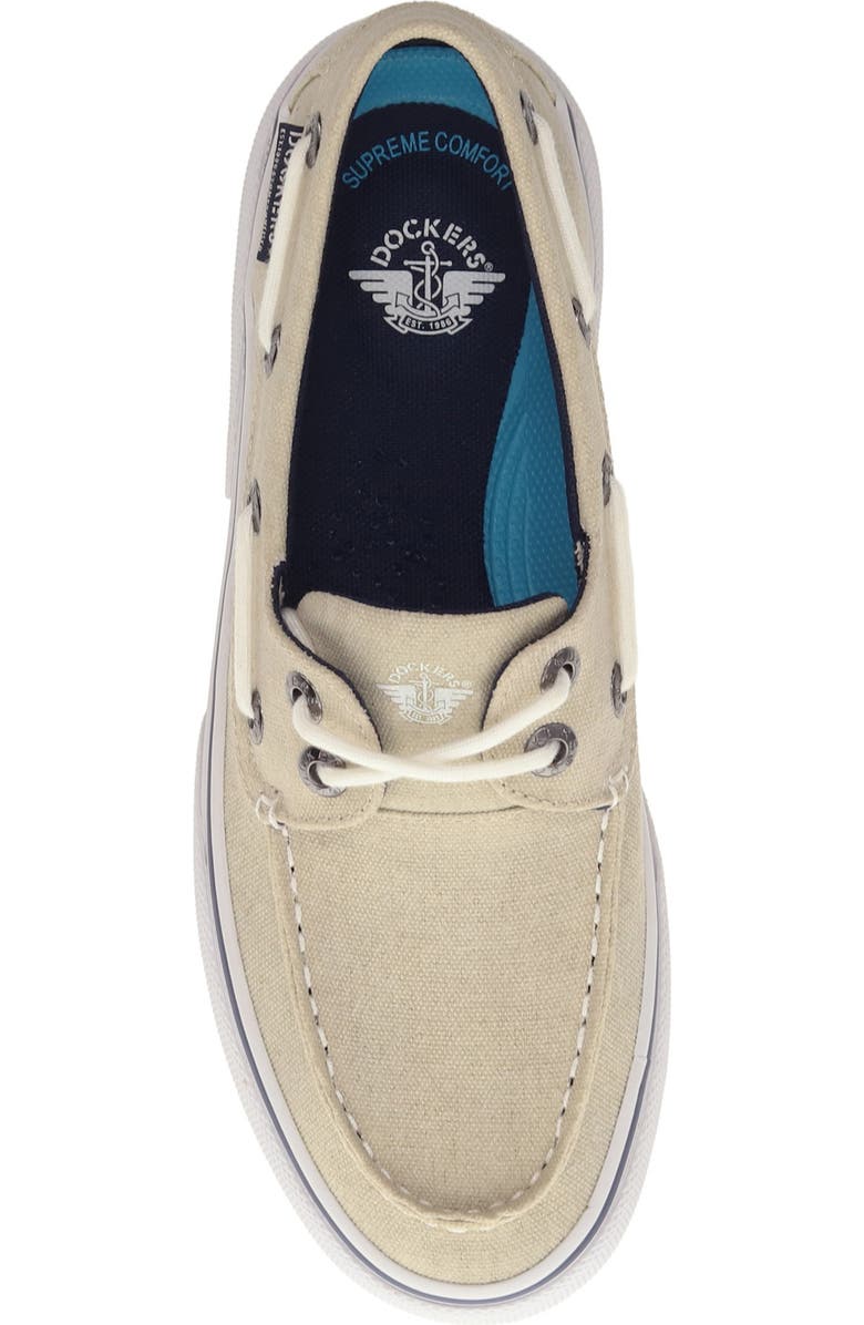 Dockers<sup>®</sup> Rowe 2 Eye Boat Shoe, Alternate, color, Stone