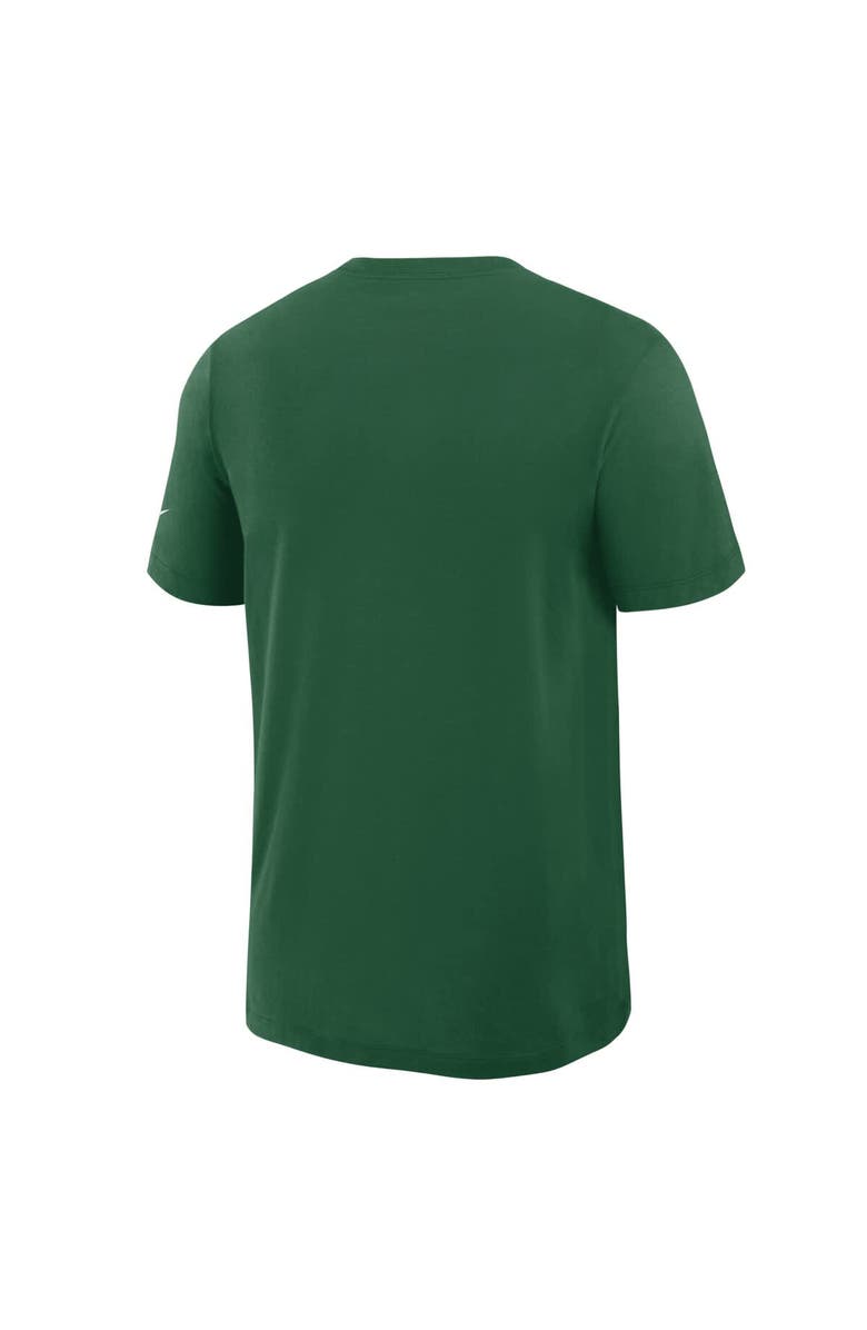 Nike Men's Nike Green New York Jets Left End Run Slub Performance T-Shirt, Alternate, color, Green