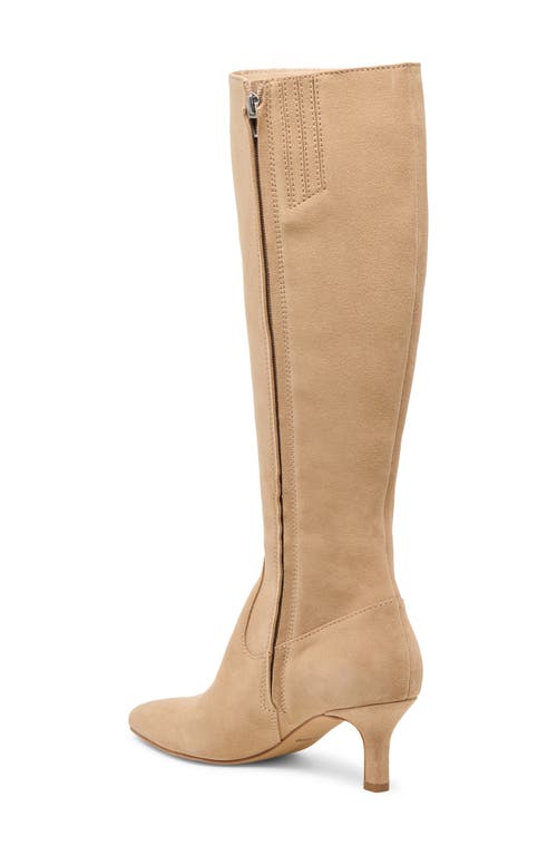 Dolce Vita Attie H2o Water Resistant Knee High Boot In Brown