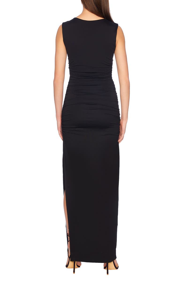 Susana Monaco Gathered Sleeveless Body-Con Dress, Alternate, color, 