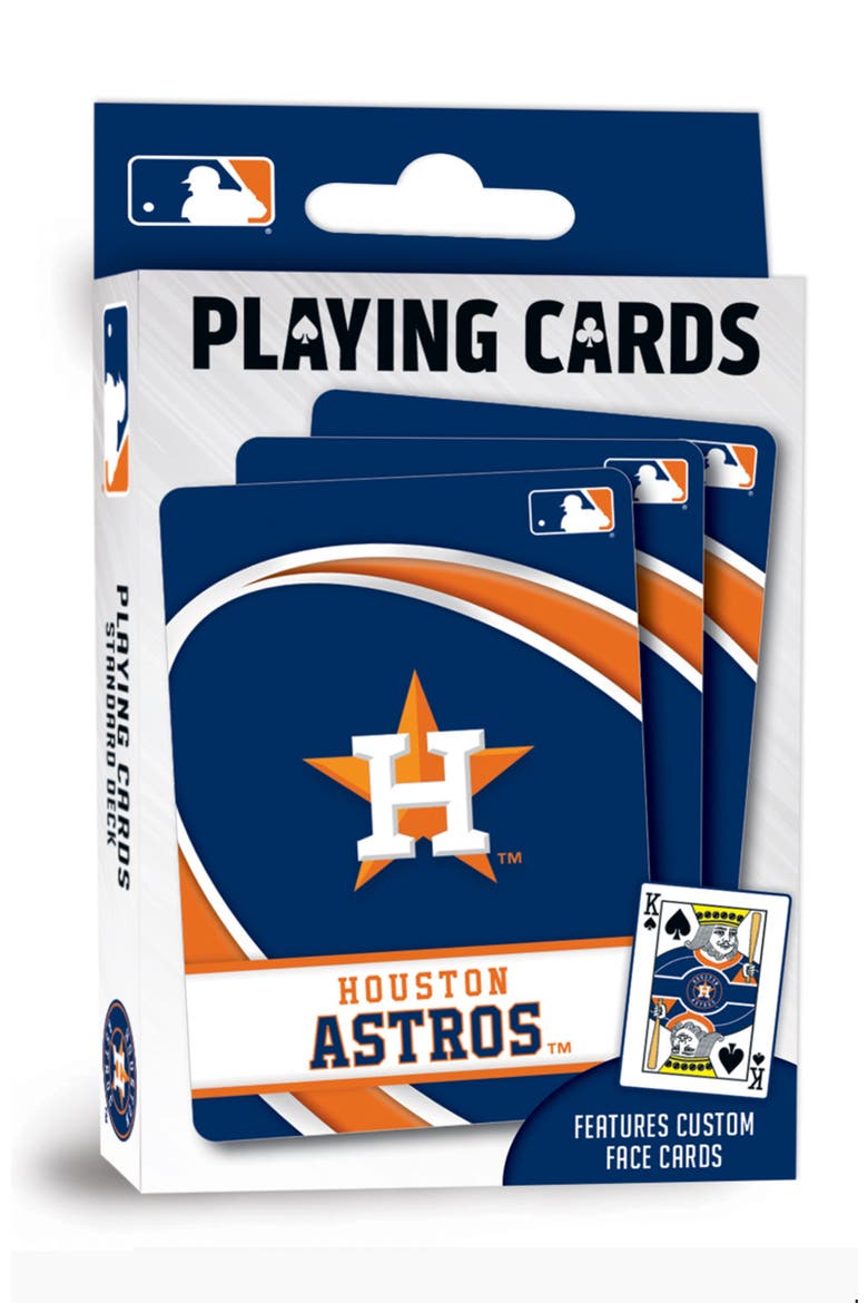 Houston Astros Playing Cards, Main, color, Multicolor