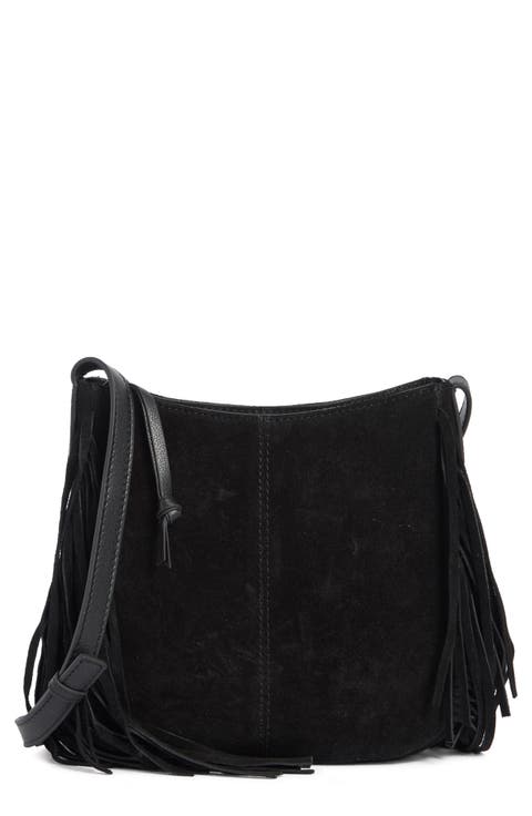 Bran Nyra Small Fringe Crossbody Bag