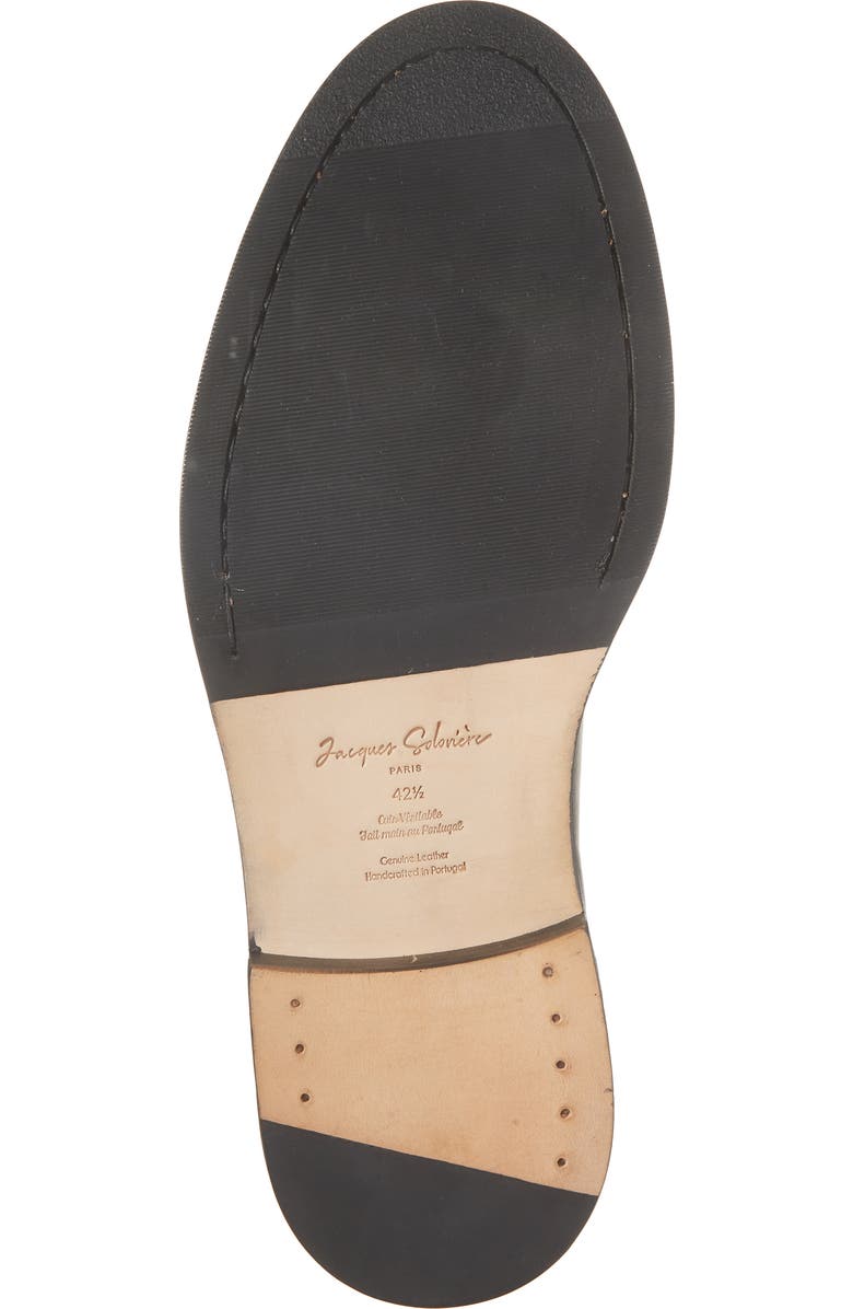 JACQUES SOLOVIERE Edouard Wholecut Shoe, Alternate, color, Black