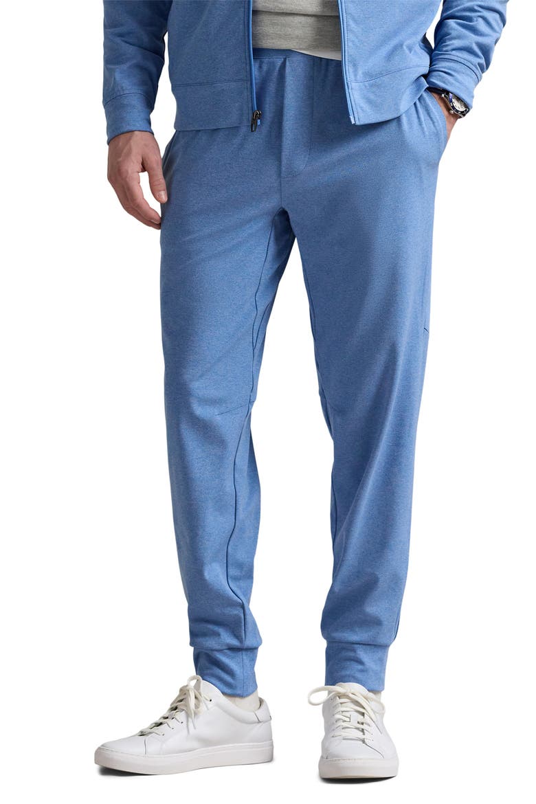 Wrap Tech Jersey Athletic Joggers, Main, color, SOFT ROYAL HEATHER