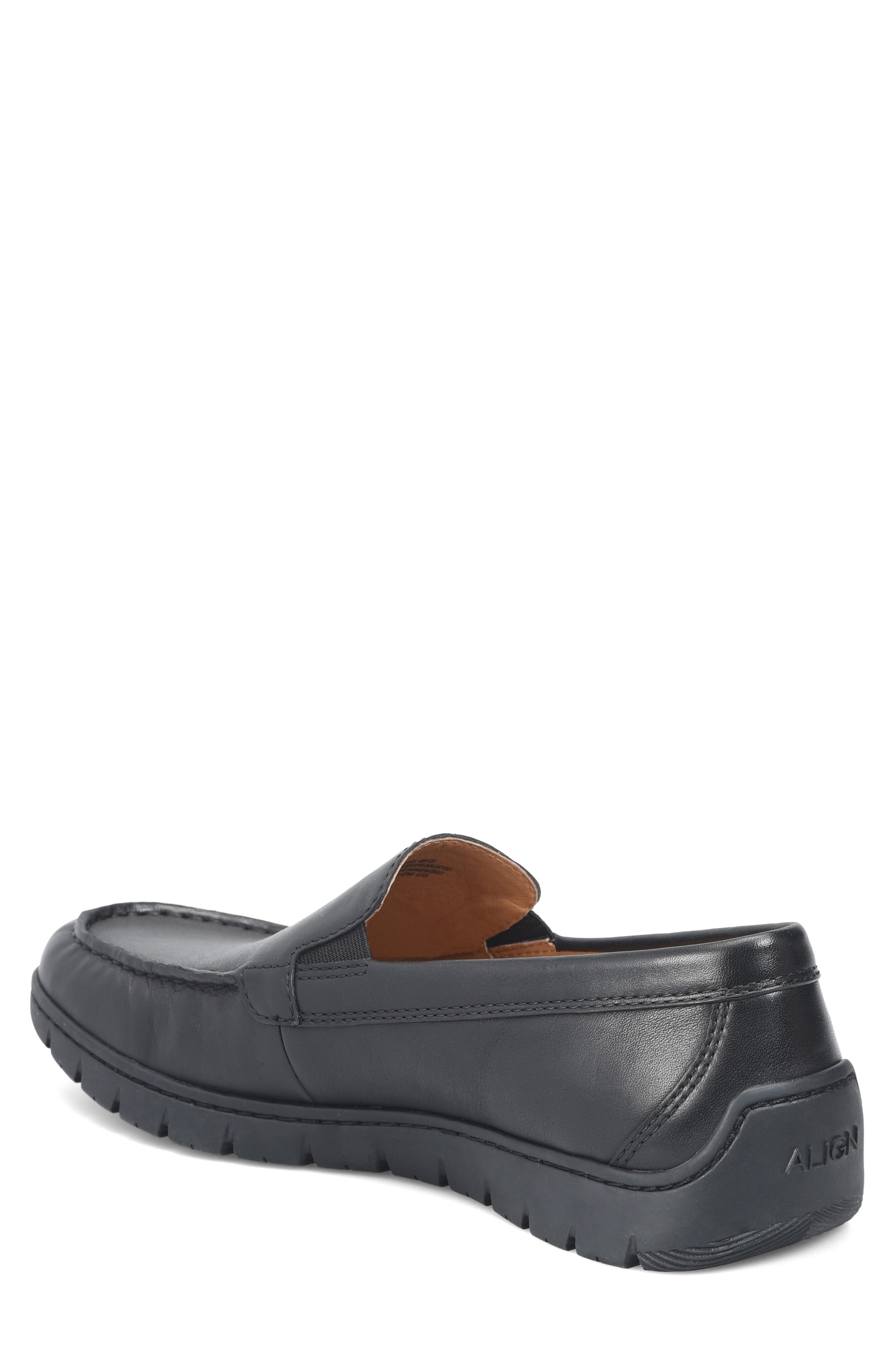 Marcel Driving Loafer, Alternate, color, BLACK