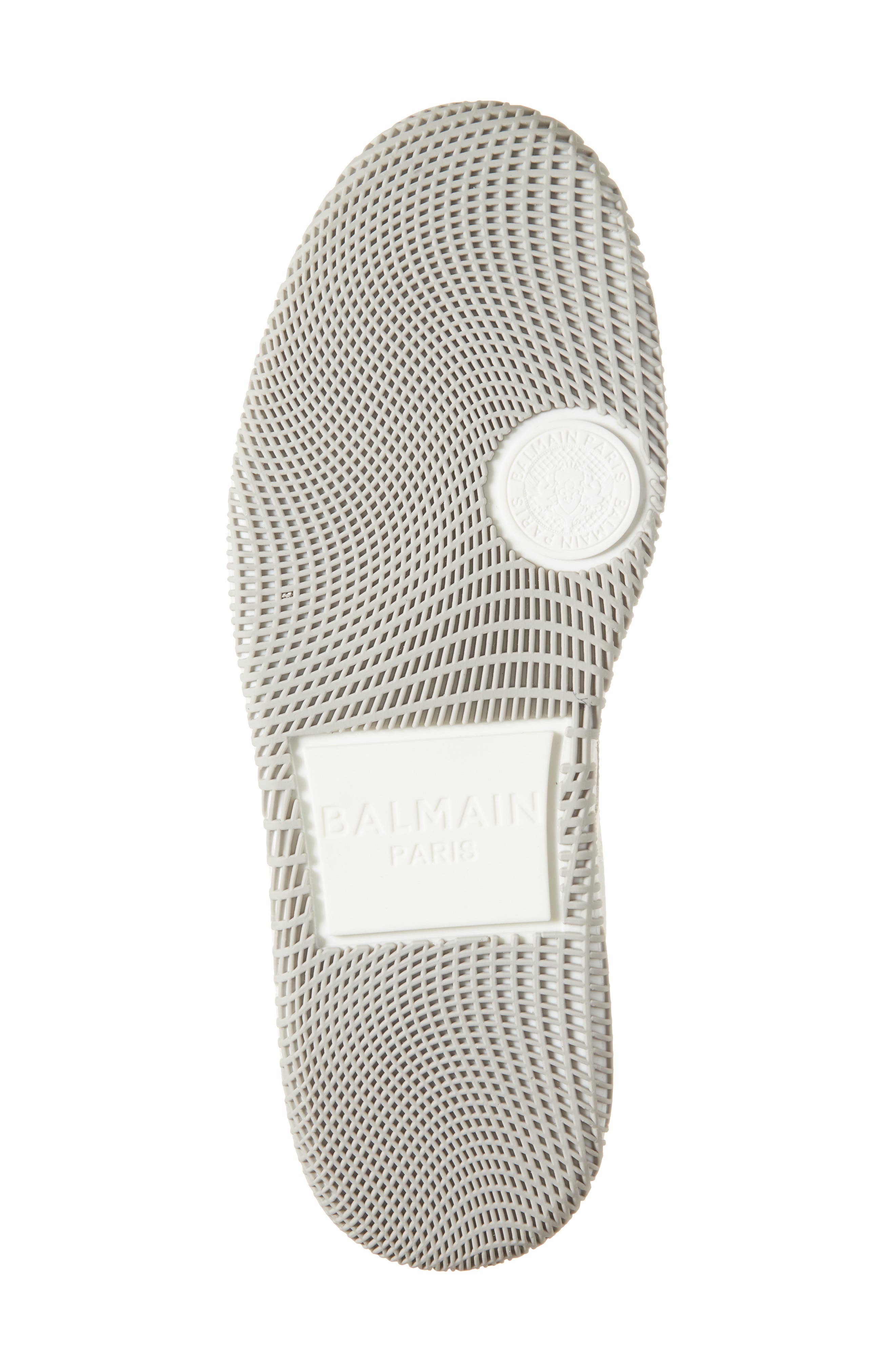 Balmain Swan Low Top Sneaker, Alternate, color, 0Fa Blanc