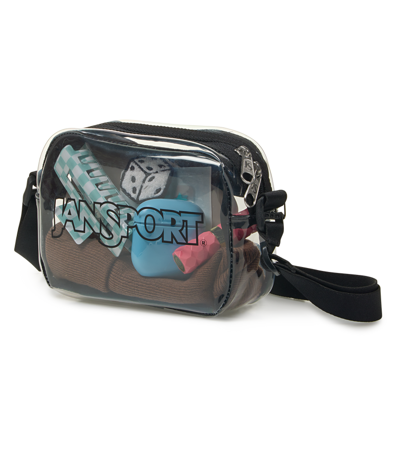 Jansport Clear Crossbody, Alternate, color, Clear