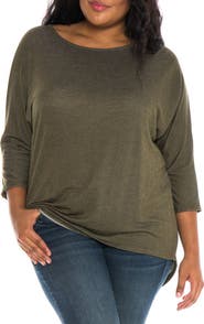 SLINK Jeans Dolman Sleeve Top
