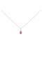  Pink Tourmaline | White