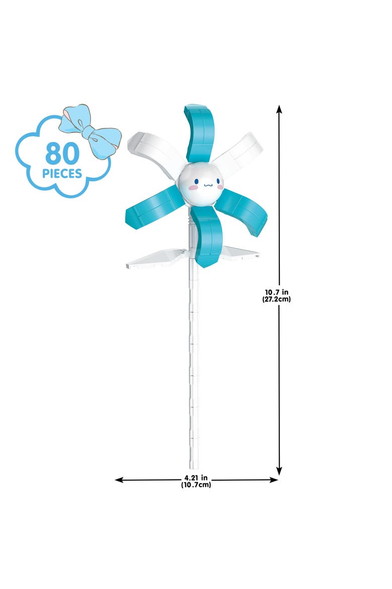 Hello Kitty Cinnamoroll Flower Building Set, Alternate, color, Blue