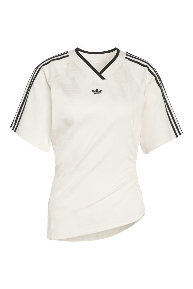 Ruched Soccer Jersey, Alternate, color, OFF WHITE
