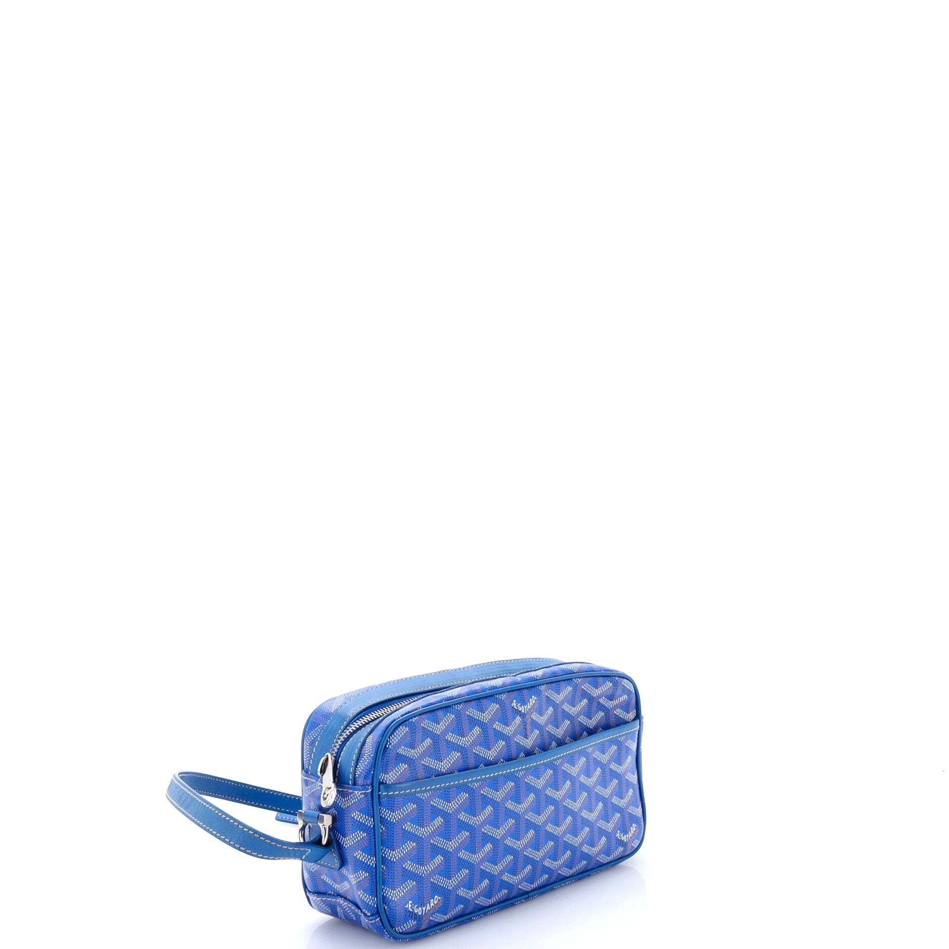 Cap Vert Bag Coated Canvas, Alternate, color, Blue