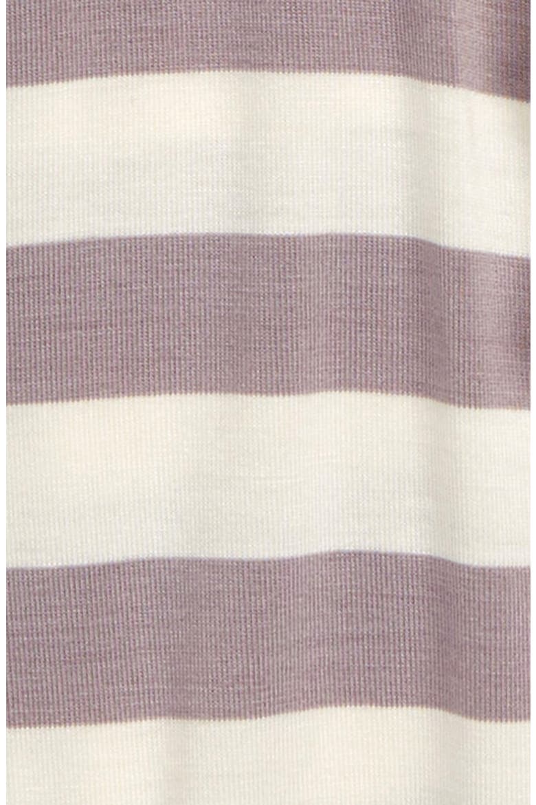 Ruffle Footie, Alternate, color, FEATHER CONTRAST STRIPE