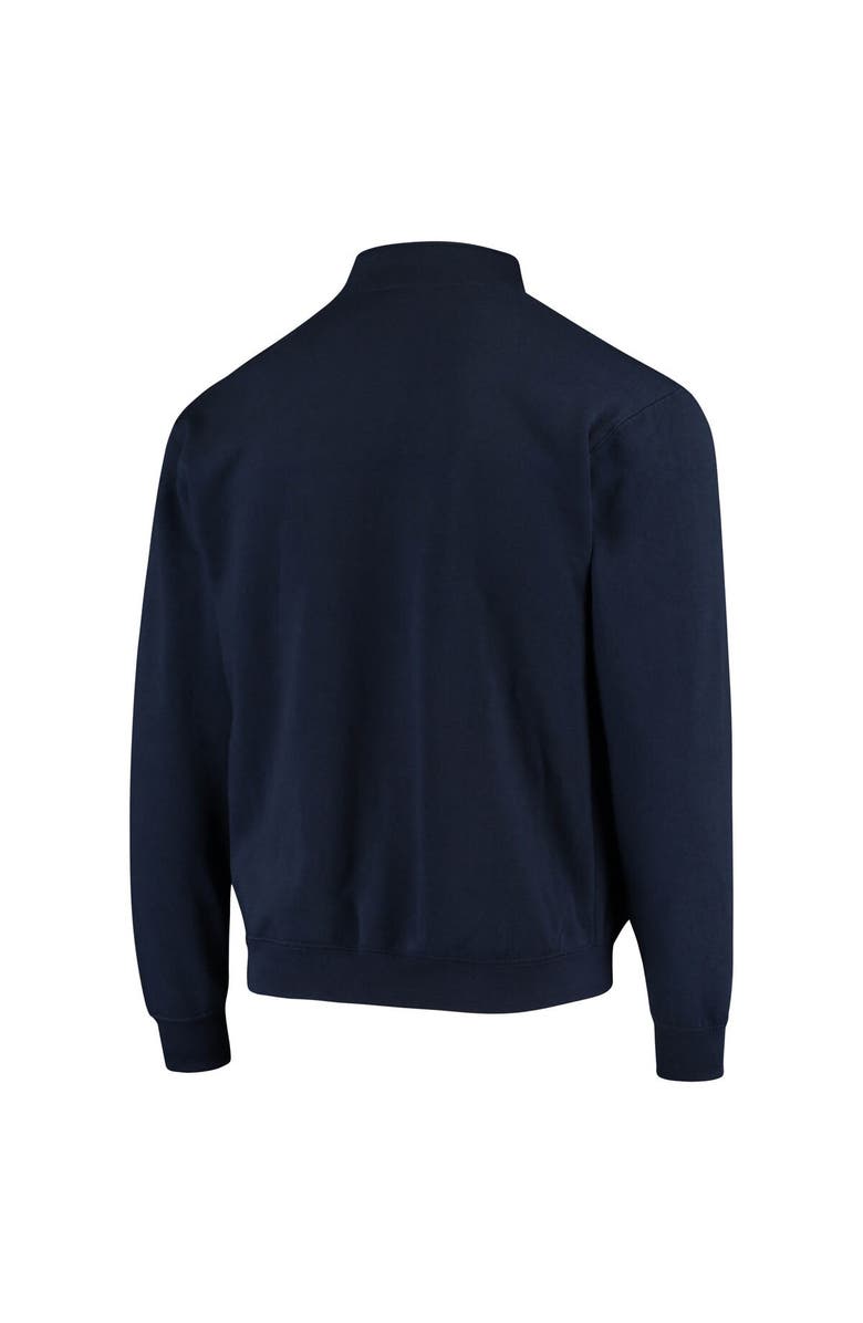 COLOSSEUM Men's Colosseum Navy Montana State Bobcats Tortugas Logo Quarter-Zip Jacket, Alternate, color, Navy