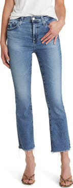 AG Farrah High Waist Crop Bootcut Jeans