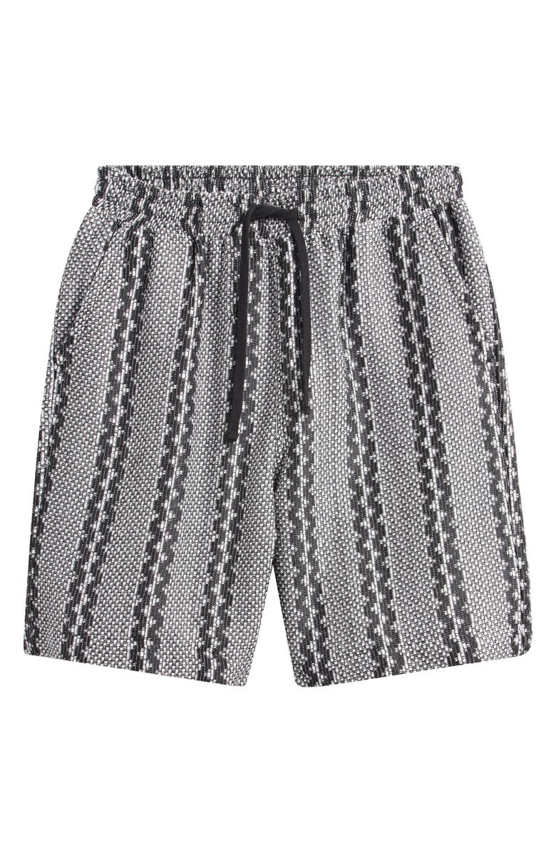 ICECREAM Dairy Embroidered Shorts, Alternate, color, Whisper White