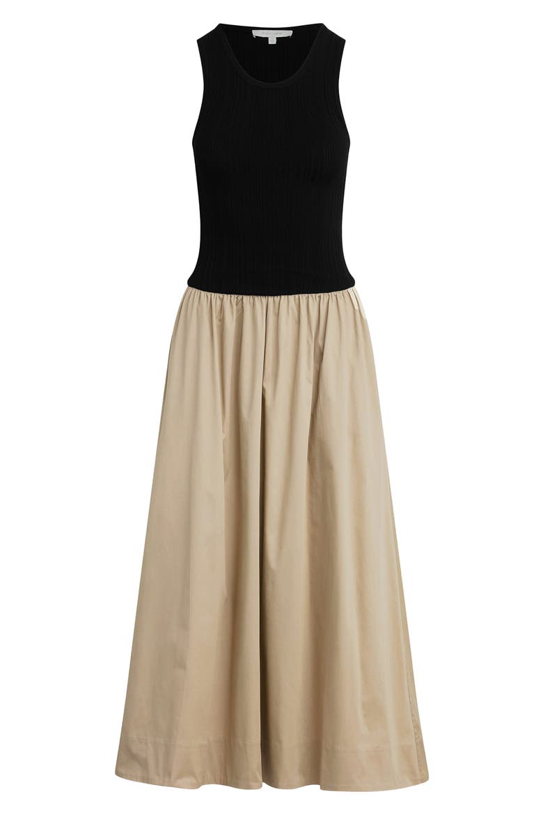 The Lennon Sleeveless Maxi Dress, Alternate, color, BLACK/ KHAKI