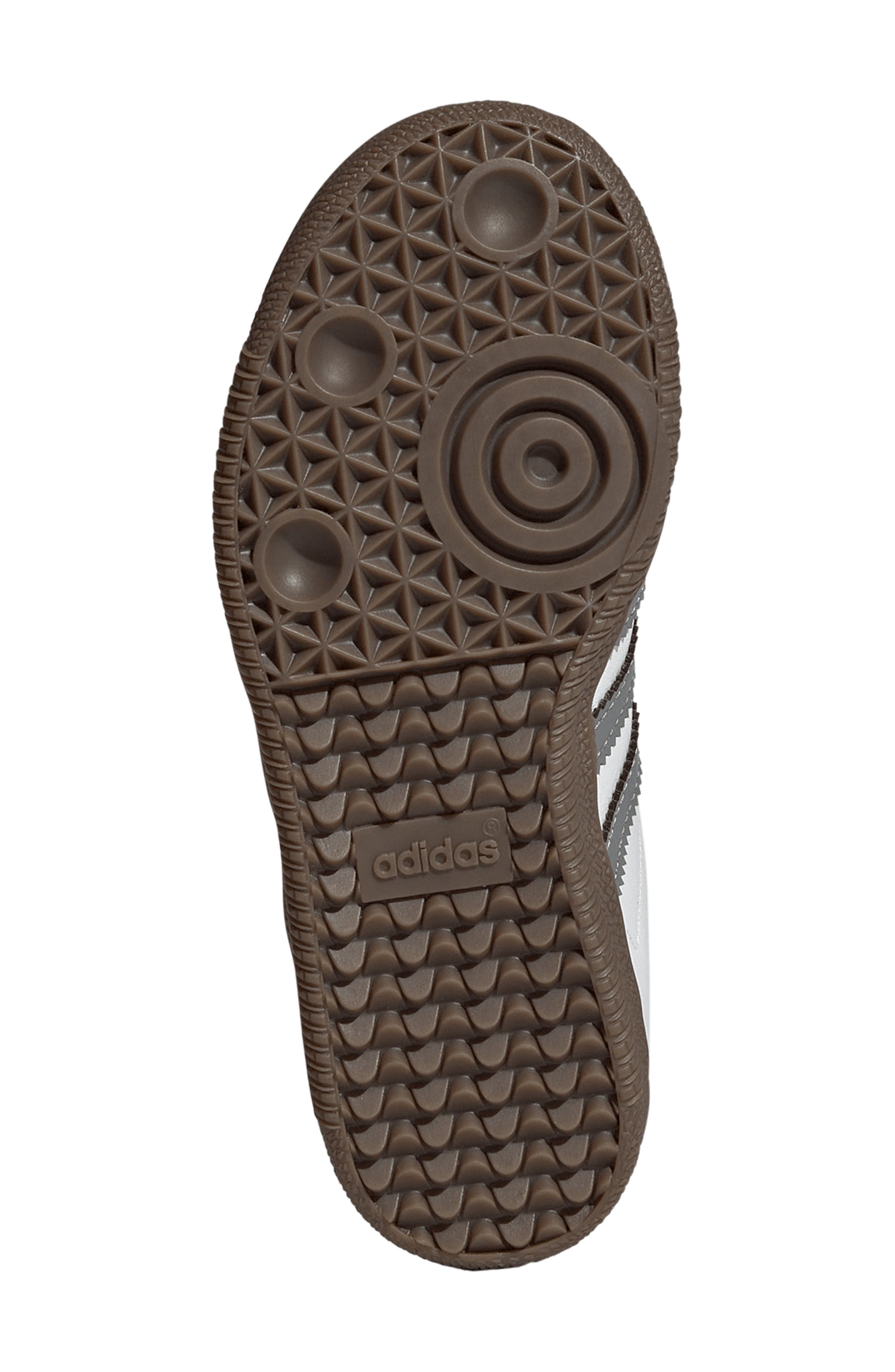 adidas Kids
 Samba OG Sneaker, Alternate, color, White/ Grey/ Gum