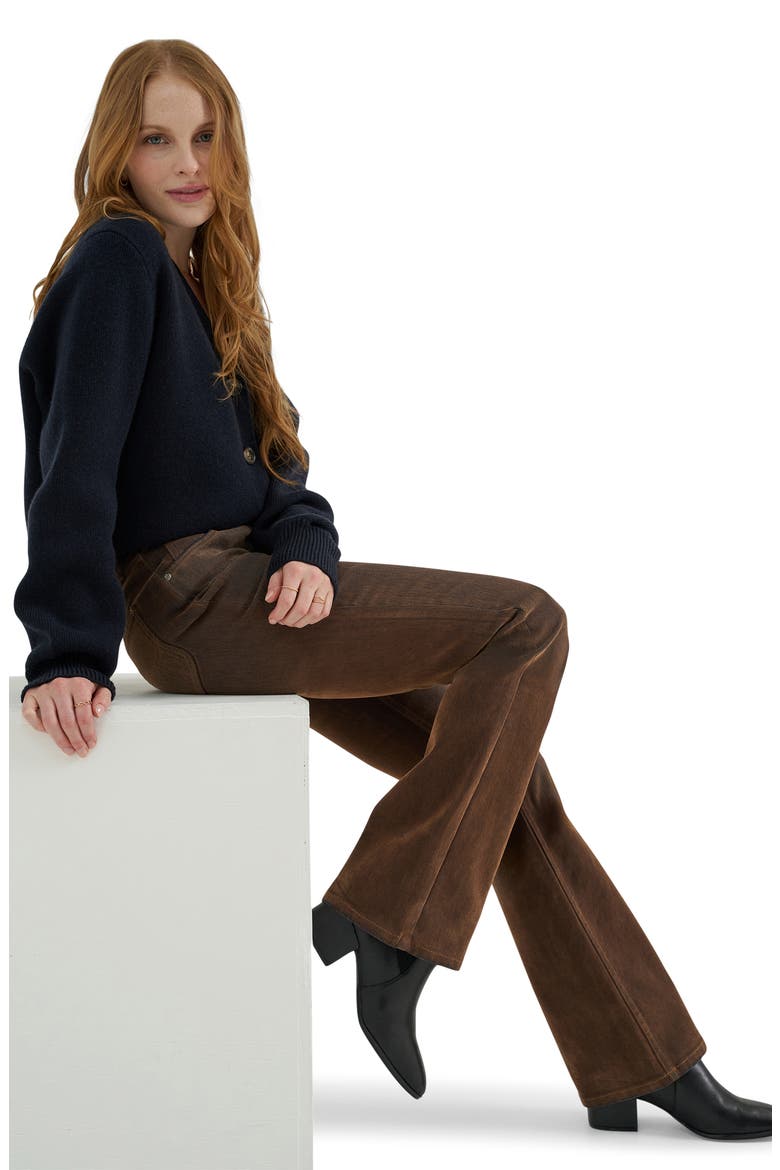High Waist Bootcut Jeans, Alternate, color, WESTERN REVIVAL