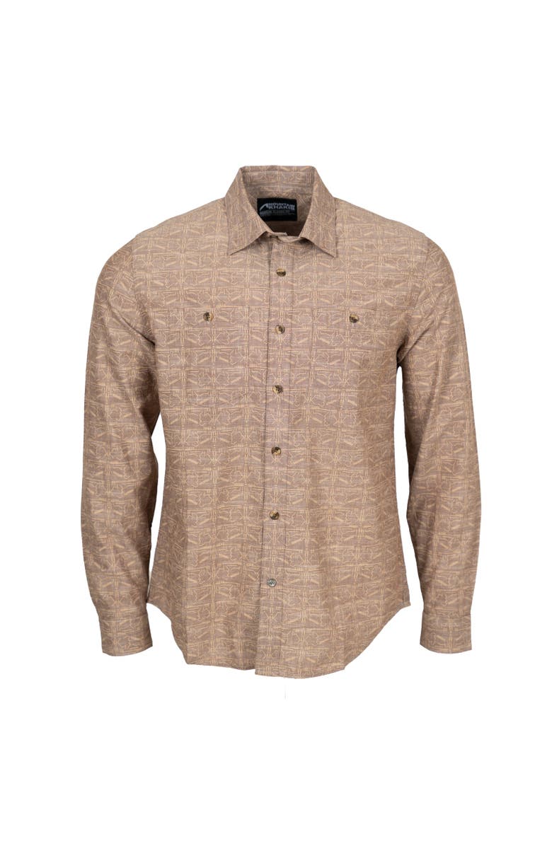 Mountain Khakis Bison Etch Shirt, Main, color, Cedar