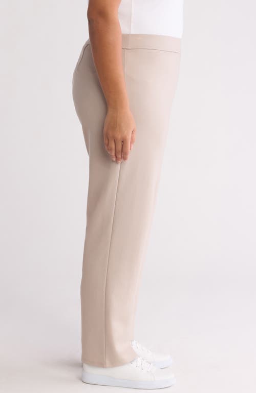 EILEEN FISHER EILEEN FISHER STRETCH ANKLE STRAIGHT LEG PANTS 