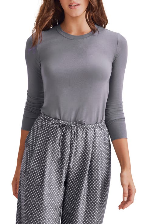 Long Sleeve Crewneck T-Shirt