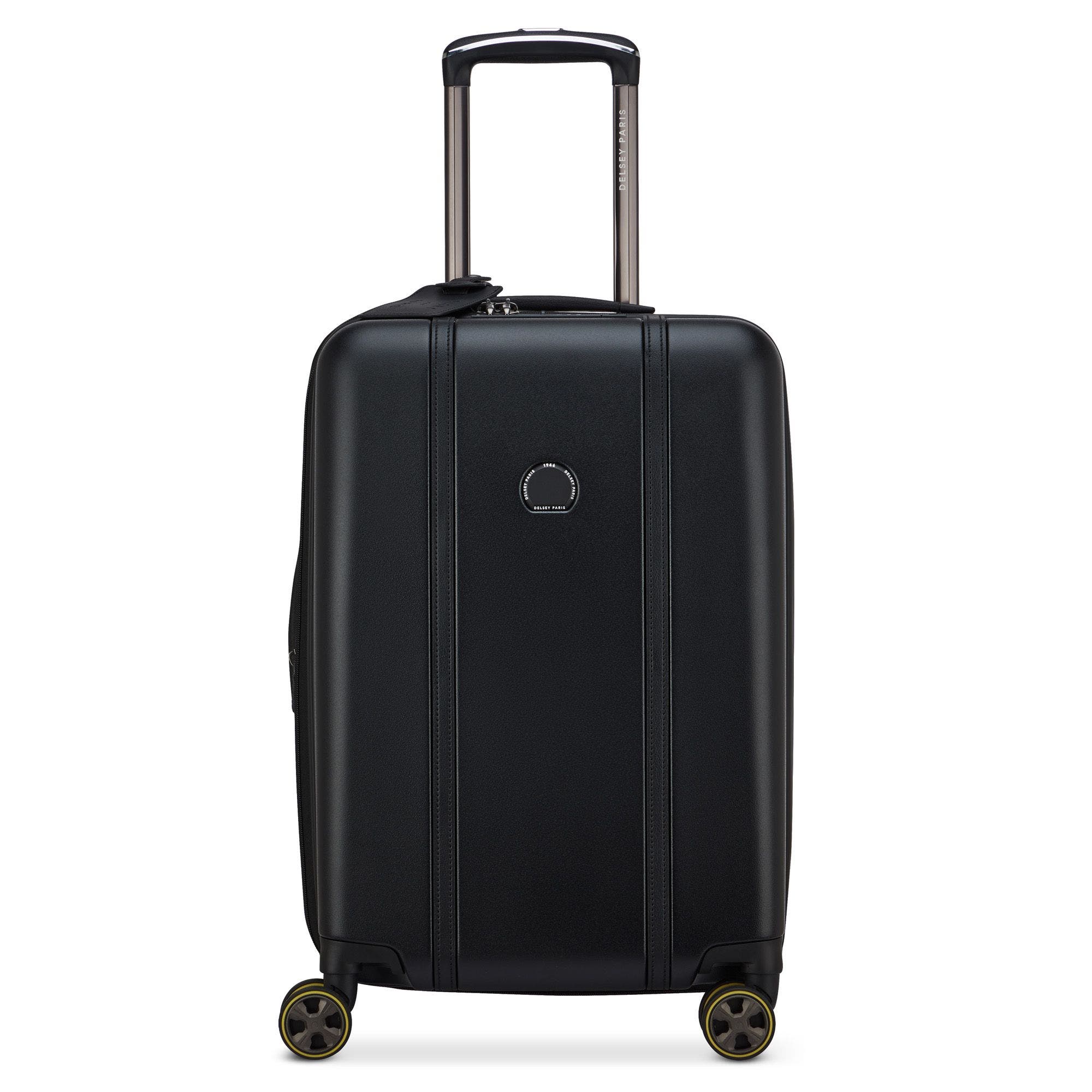 Delsey Paris Cadence 20" Expandable Carry-On, Alternate, color, Deep Black