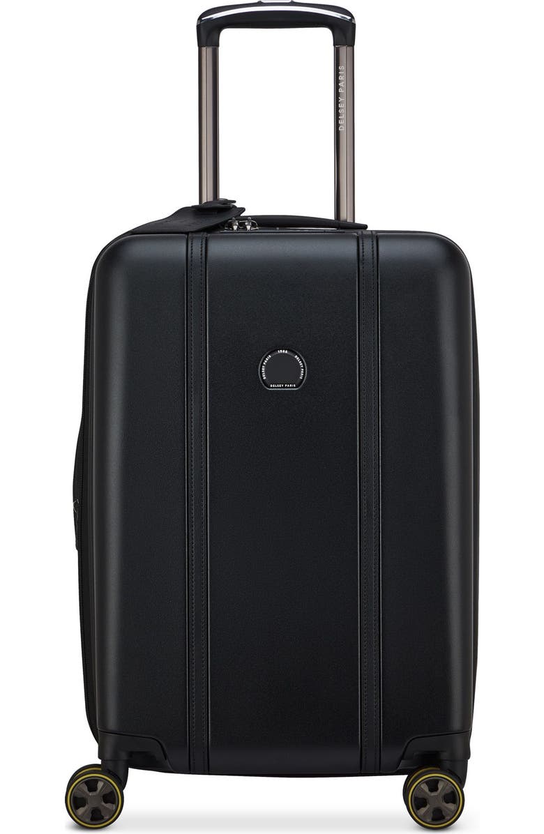 Delsey Paris Cadence 20" Expandable Carry-On, Alternate, color, Deep Black