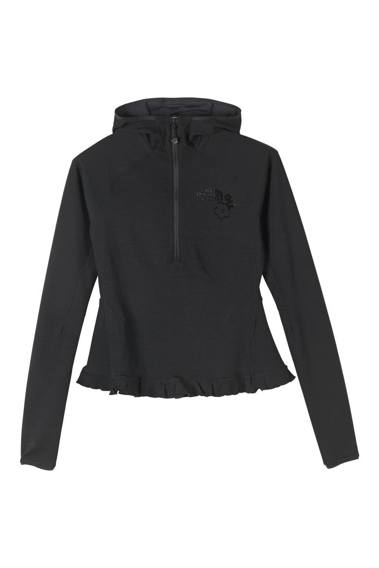 x The North Face DOTKNIT Hooded Baselayer, Alternate, color, TNF BLACK