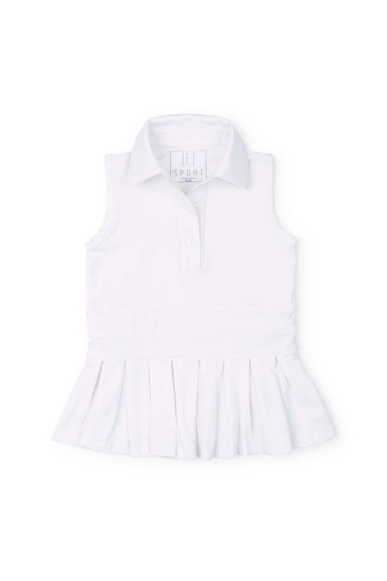 Harper Girls' Performance Dress by LH Sport, Main, color, White
