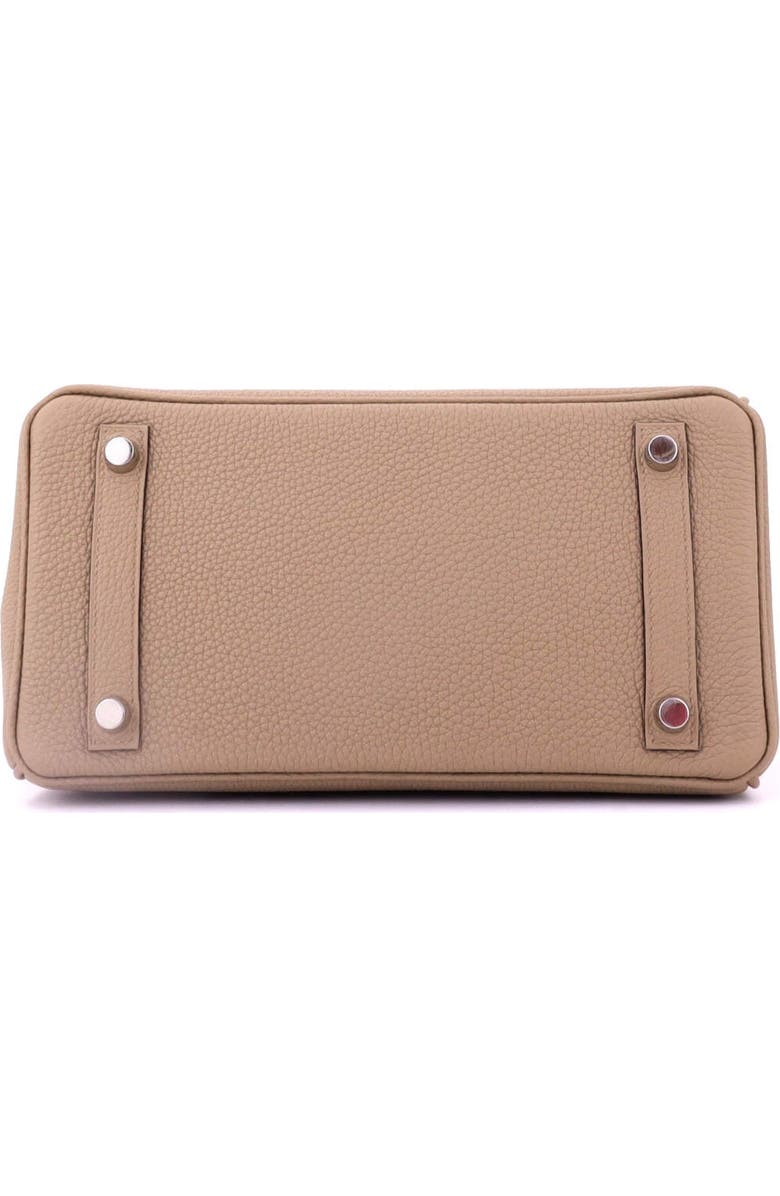 Pre-Owned Hermes Birkin Handbag Brown Togo with Palladium Hardware 25, Alternate, color,