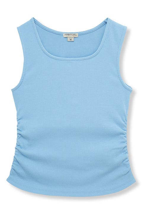 Kids' Ruched Rib Tank (Big Kid)