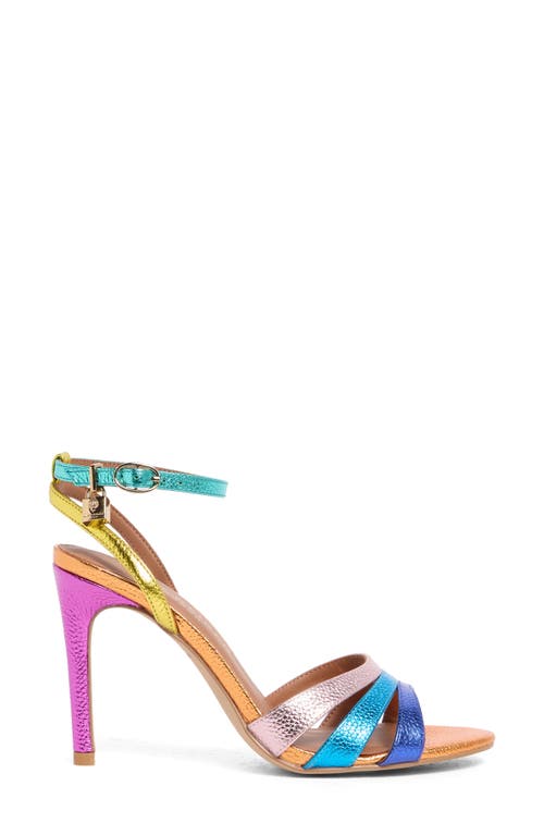 Kurt Geiger London Brixton Ankle Strap Stiletto Sandal In Multi