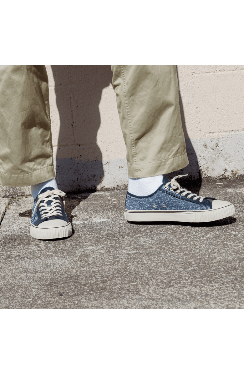 P.F. Flyers Center Game Day 1937 Low-Top Sneaker, Alternate, color, Navy