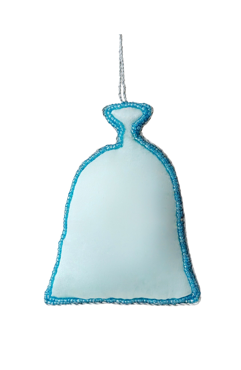 Pillowpia Carnival Fish Ornament, Alternate, color, Aquarium Blue