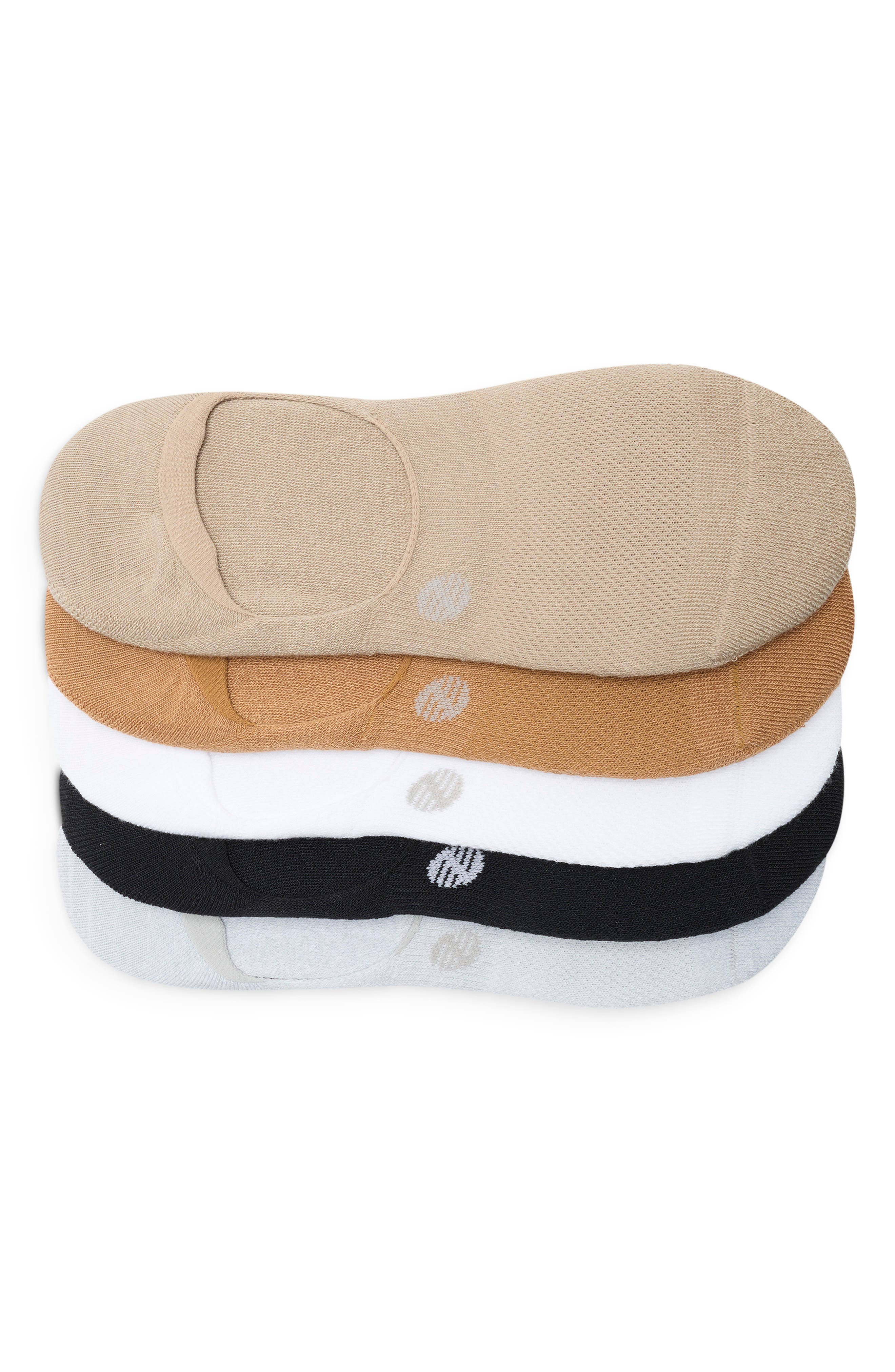 All Purpose Cushioned 5-Pack No Show Liner Socks - image 3