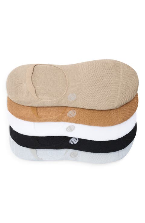 All Purpose Cushioned 5-Pack No Show Liner Socks