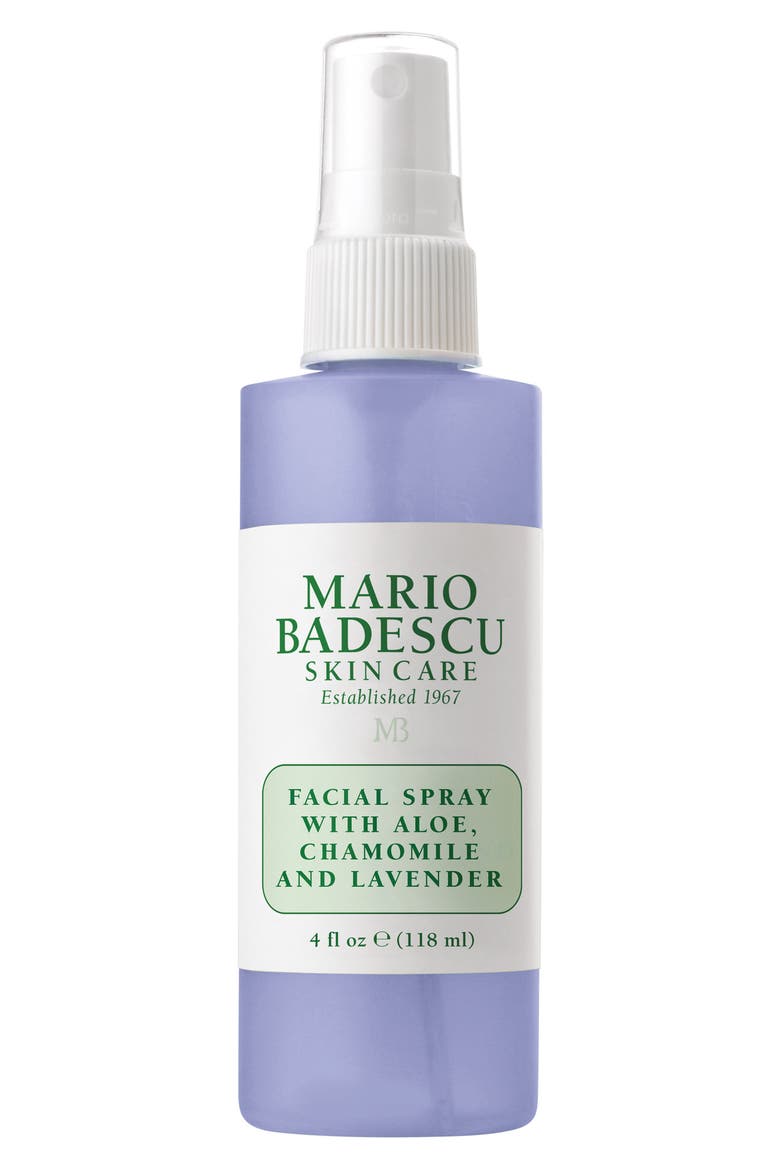 Facial Spray with Aloe, Chamomile & Lavender, Main, color, NO COLOR