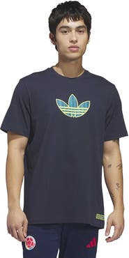adidas Men's adidas Navy Colombia National Team 2026 Away Jersey Hook T-Shirt