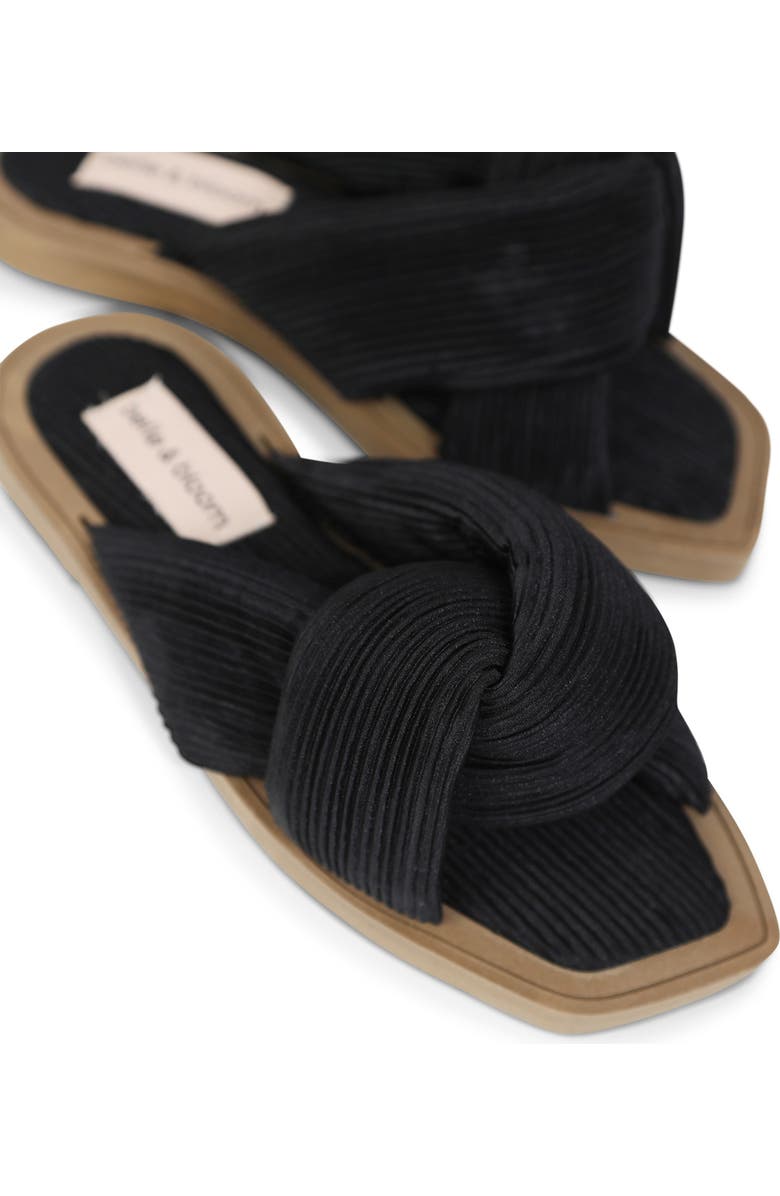 Belle & Bloom Oblivion Slides, Alternate, color, Black