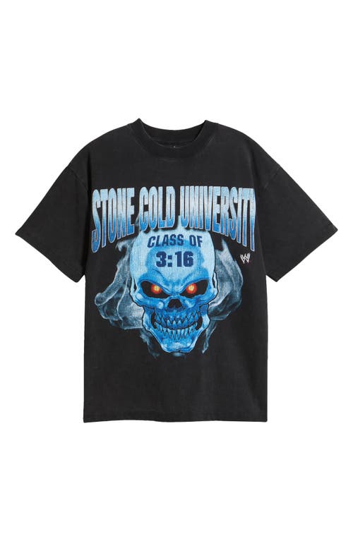 Id Supply Co Stone Cold Class Of 3:16 Graphic T-shirt In Black