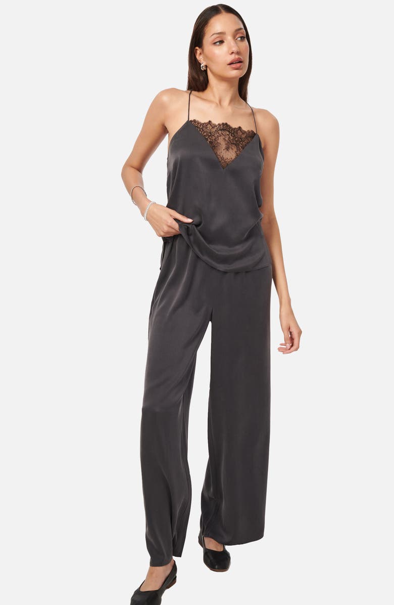 CAMI NYC Doreen Wide Leg Silk Satin Pants, Alternate, color,