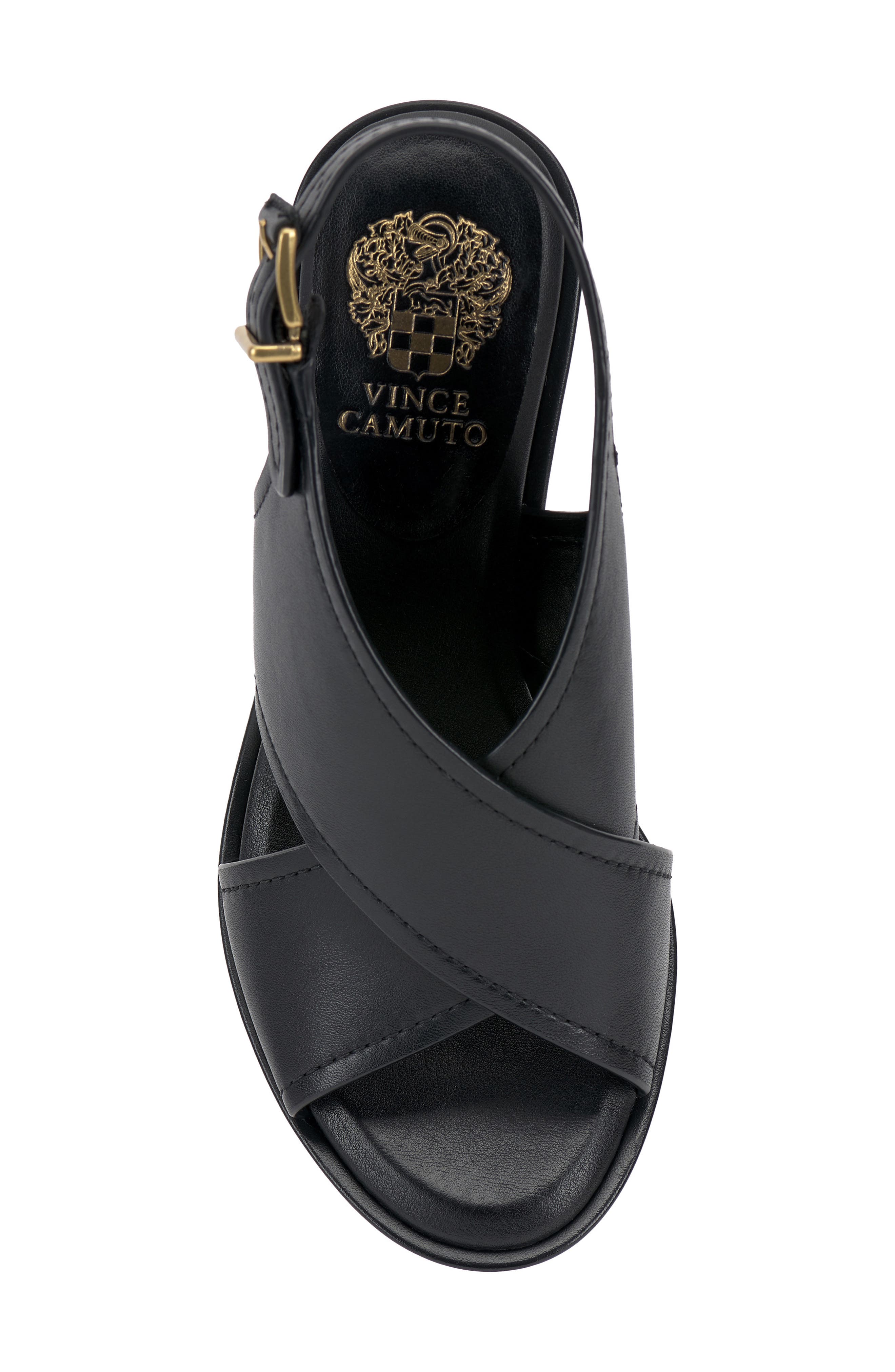 Vince Camuto Famla Slingback Sandal, Alternate, color, Black