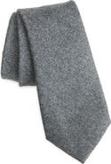 Canali Heathered Wool Flannel Tie