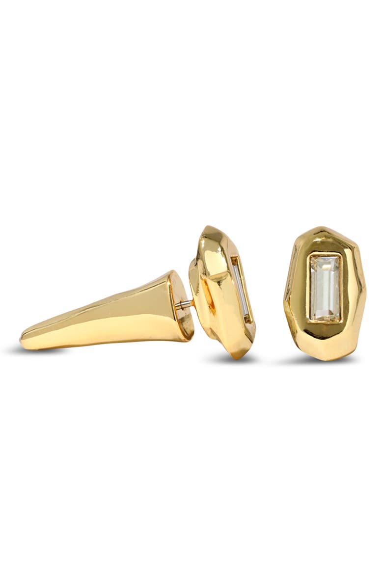 Alexis Bittar Baguette Crystal Stud Earrings, Alternate, color, Crystals