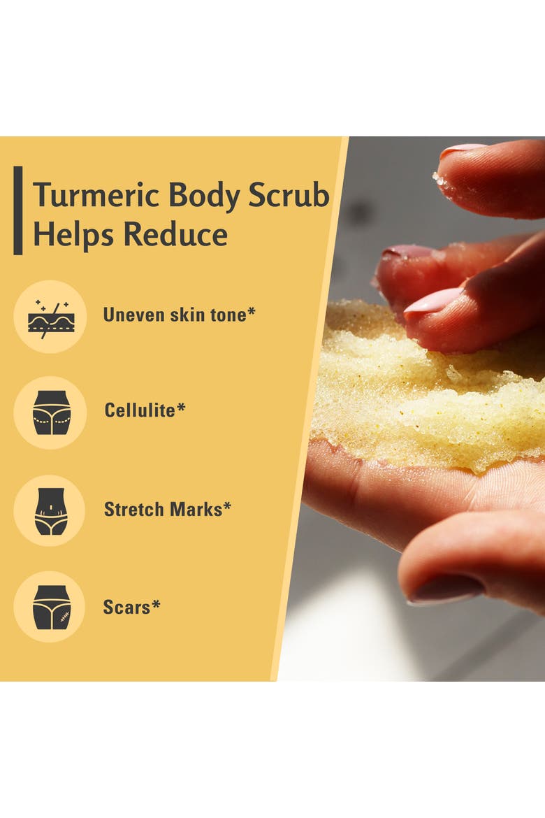 Turmeric Scrub, 16oz, Alternate, color, None