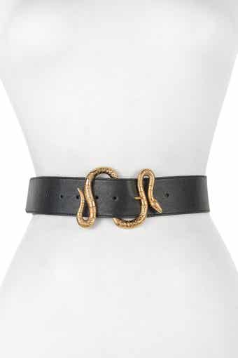 Raina Majove Snake Buckle Belt