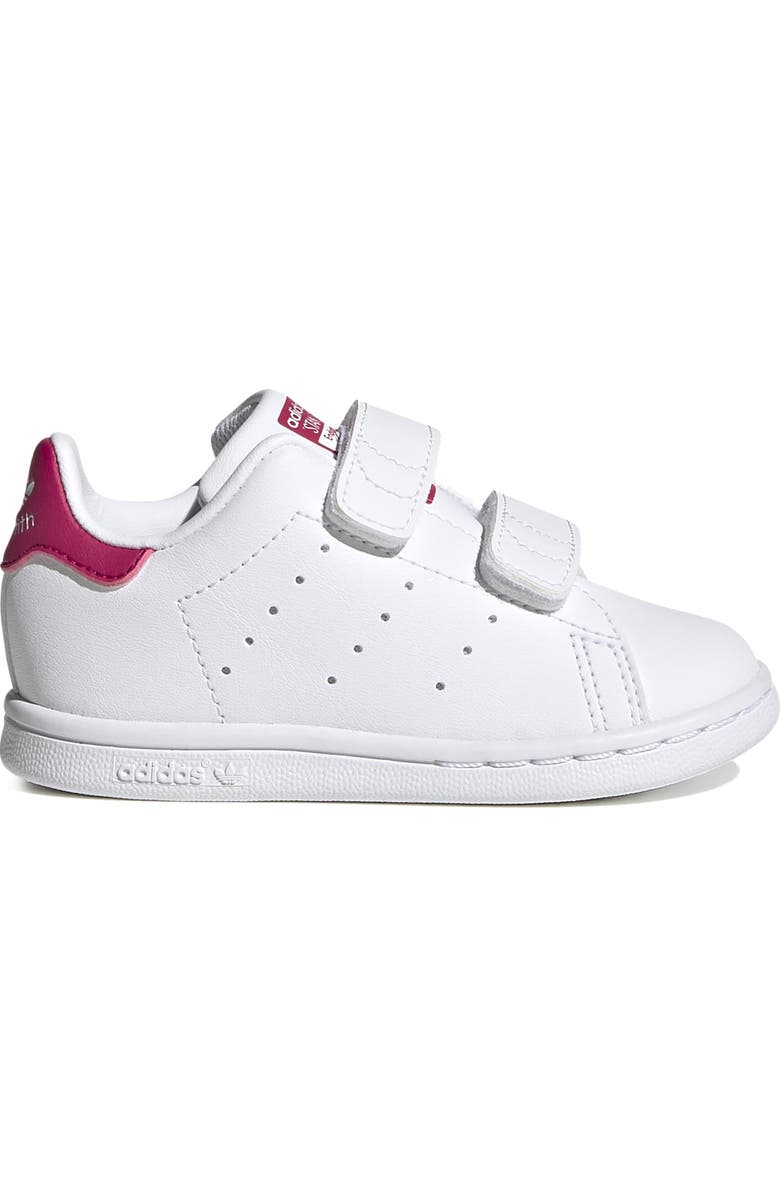 adidas Primegreen Stan Smith Sneaker, Alternate, color, White/ Bold Pink