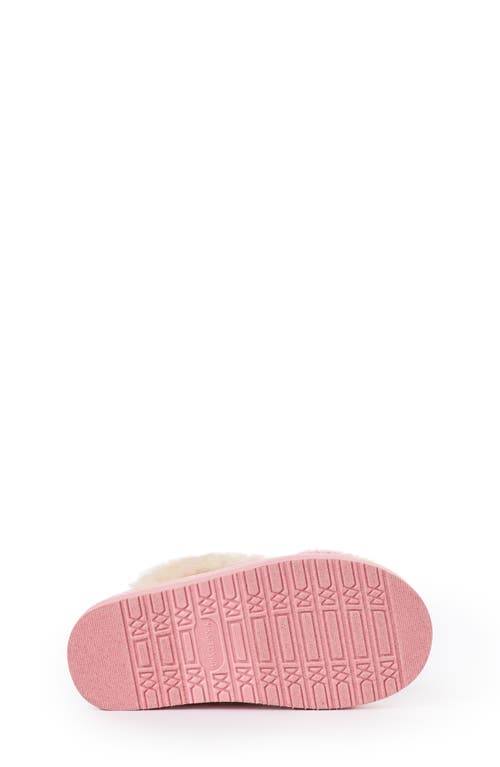 Minnetonka Kids' Flower Scuff Slipper In Multi